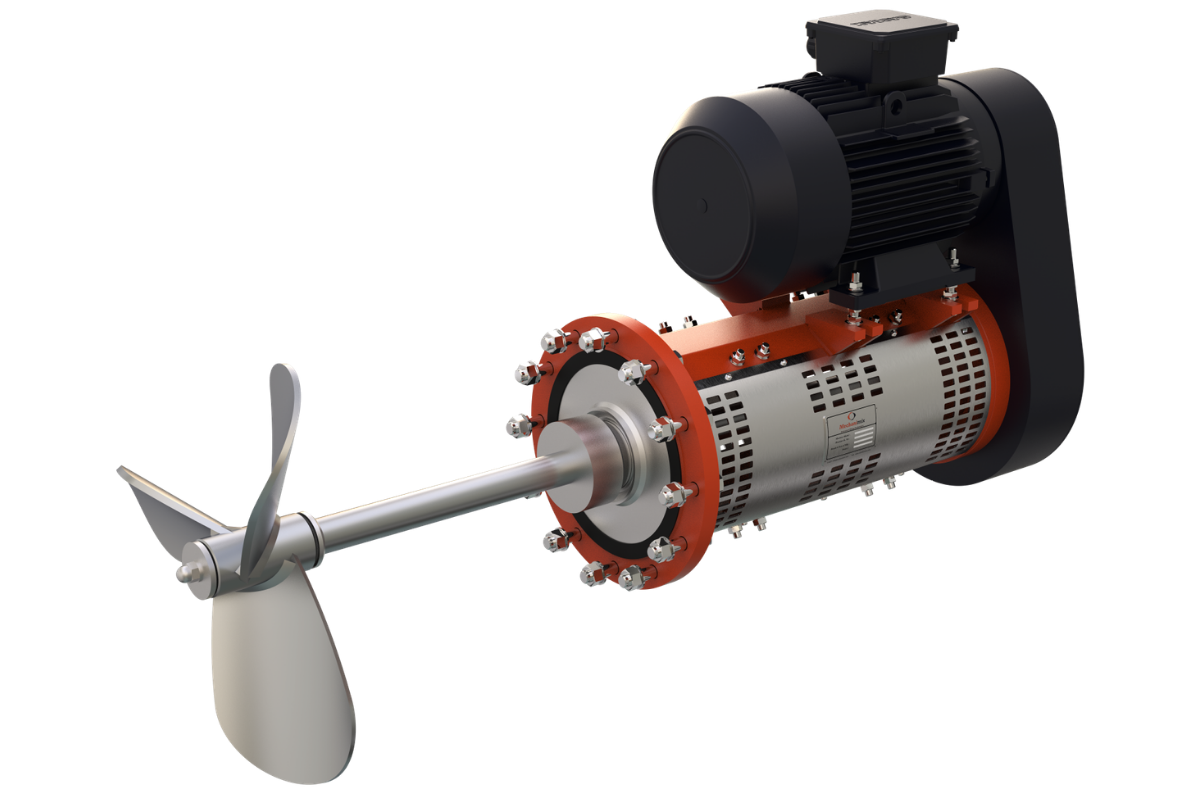 HMB Serisi Yandan Girişli Agitatör Detay