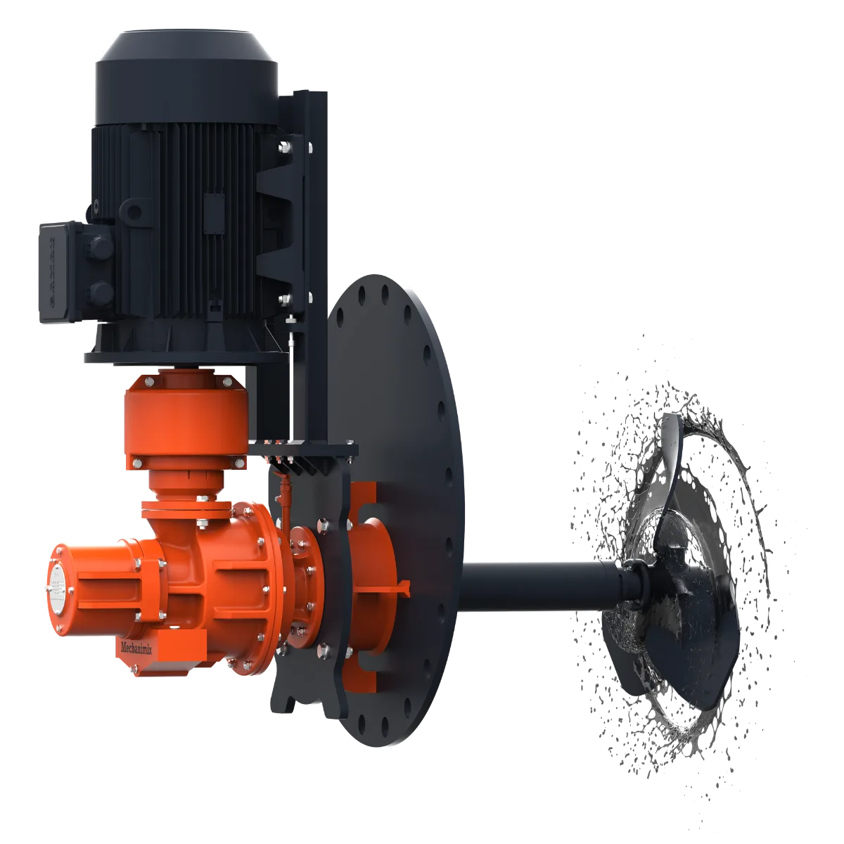 VMG Serisi Yandan Girişli Agitatör Detay