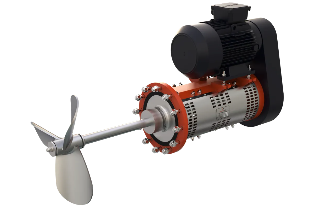 HMB Serisi Yandan Girişli Agitatör Detay