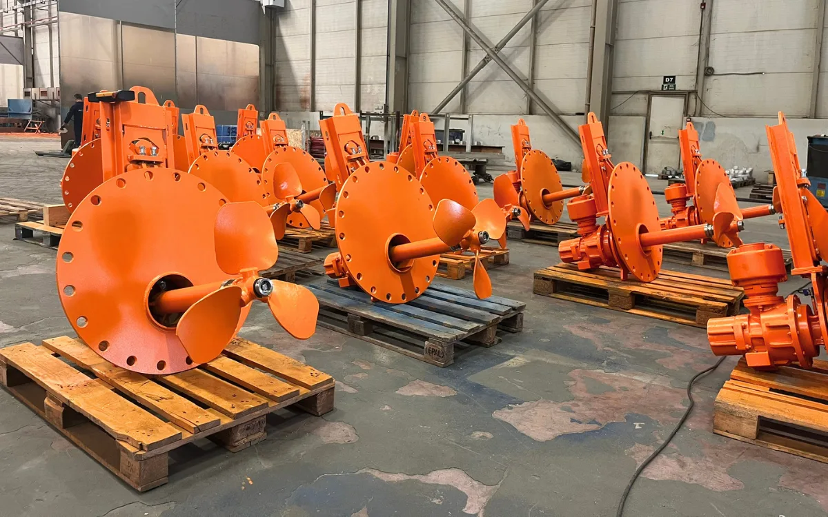 VMG Series Side Entry Mixer References